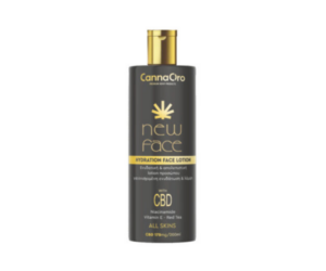 New Face Moisturizing Face Lotion with CBD