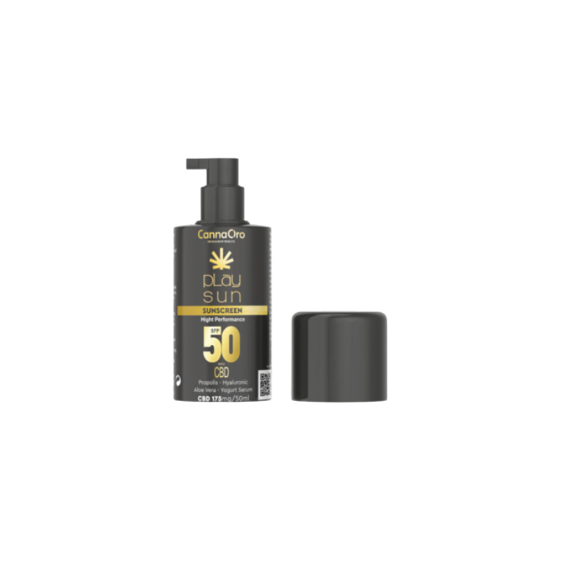CBD oil Sunscreen Protection SPF 50